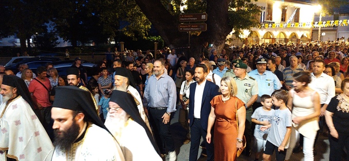 Με λαμπρότητα ο εορτασμός του Πολιούχου της Νάουσας Οσίου Θεοφάνους του Θαυματουργού